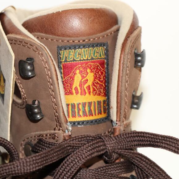 TECNICA Women's Trekking Brown Hiking Boots, Size 9 - Picture 4 of 13